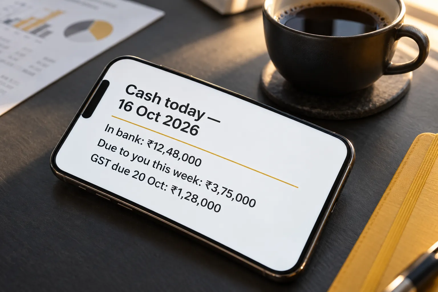 Daily cash message